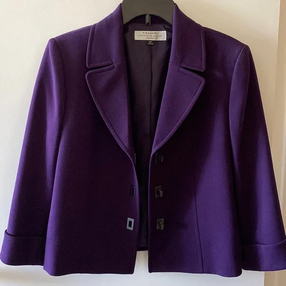 TAHARI ASL Women’s Petite Woman’s Blazer Coat - Picture 1 of 6